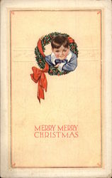 Merry Merry Christmas Postcard