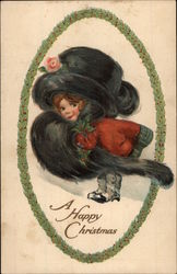 A Happy Christmas Postcard