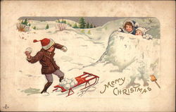 Merry Christmas Postcard