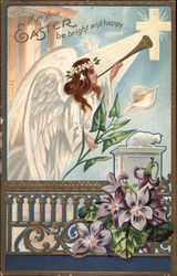 May Your Easter Be Bright and Happy Postcard