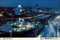 Nighttime Glitter Spokane Washington Expo 74 Spokane World's Fair