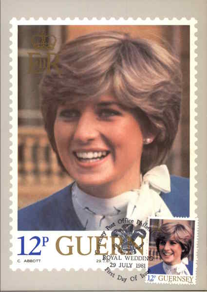 Royal Wedding First Day Issue Cards