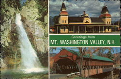 Greetings from Mt. Washington Valley, N.H North Conway New Hampshire