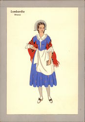 Ethinic Dressed Woman Italy