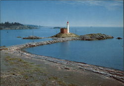 Fisgard Lighthouse, Fort Rodd Hill National Historic Park Victoria, BC Canada British Columbia Postcard Postcard