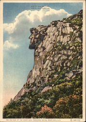 The Old Man of the Mountains Franconia Notch, NH Postcard Postcard