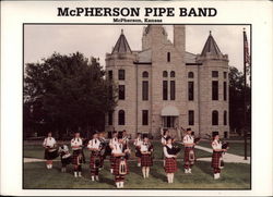 McPherson Pipe Bank, McPherson, Kansas Postcard