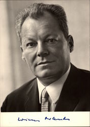 Willy Brandt Postcard
