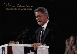 President William Jefferson Clinton Presidents Postcard Postcard