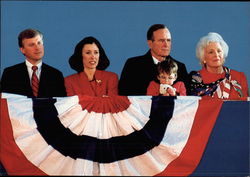 Opening Ceremony of the 1989 Inaugural Program - George W. Bush Postcard