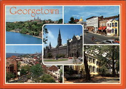 Georgetown - Various Views Postcard