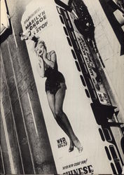 Marilyn Monroe in Bustop - 1956 Postcard
