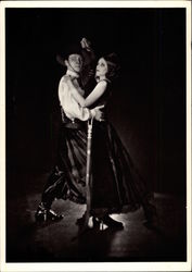 Tango, Rudolph Valentino and Natasha Ramova Valentino, 1923 Postcard