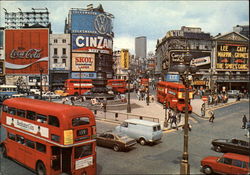 Piccadilly Circus Postcard