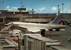 Concorde at Frankfurt Airport Postcard