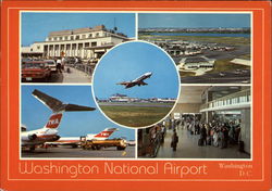 Washington National Airport Postcard