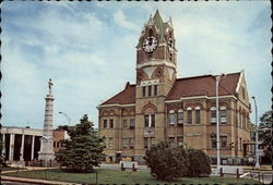 Courthouse and Square Anderson, SC Postcard Postcard