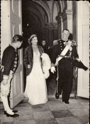King Frederick IX and Queen Ingrid - Denmark Postcard