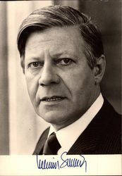 Helmut Schmidt, MdB Postcard