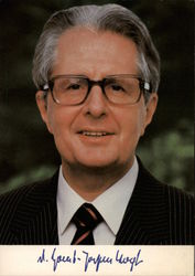 Dr. Hans-Jochen Vogel Postcard