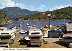 Entrance to Pender Harbour Postcard