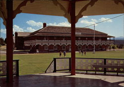 Grounds at Fort Steele Postcard