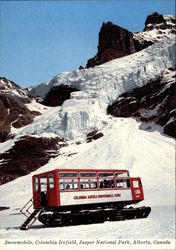 Snowmobile, Columbia Icefield Postcard