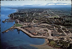 Tyee Plaza, Campbell River Postcard