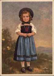 Costumes Suisses: Zurich (Wehntal) Postcard