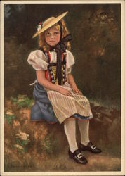 Costumes Suisses: Bern (Freudenberger) Postcard