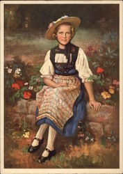 Costumes Suisse - Aargau Postcard Postcard