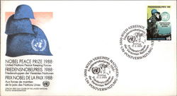 Nobel Peace Prize 1988-United Nationsl Peace Keeping Forces First Day Covers First Day Cover First Day Cover