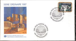 Serie Ordinaire 1987 First Day Cover