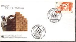 Shelter for the Homeless First Day Cover