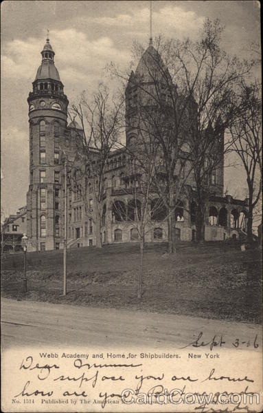 Webb Academy and Home for Shipbuilders New York