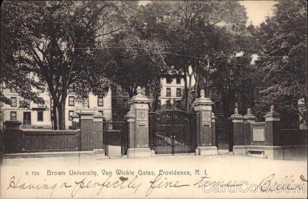 Brown University, Van Wickle Gates Providence Rhode Island
