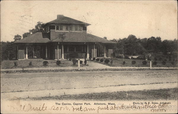 The Casino, Capron Park Attleboro Massachusetts