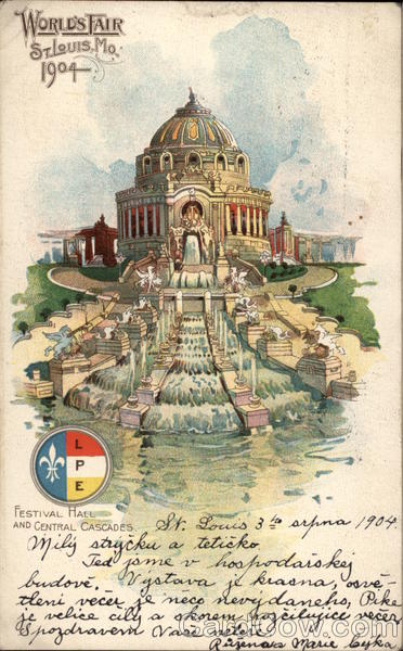 Festival Hall and Central Cascades St. Louis Missouri