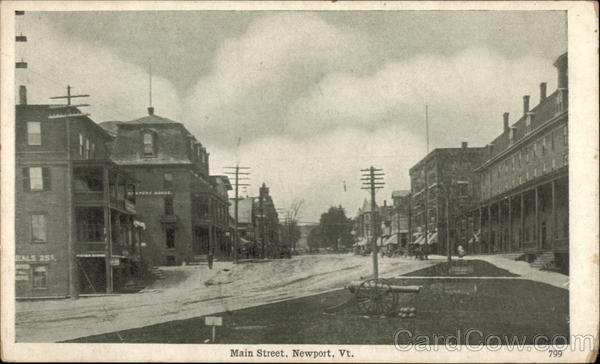 Main Street Newport Vermont