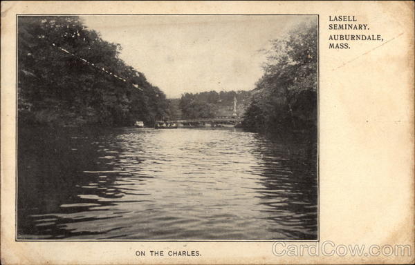 Lasell Seminary, on the Charles Auburndale Massachusetts