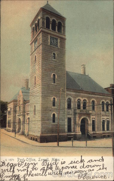Post Office Lowell Massachusetts