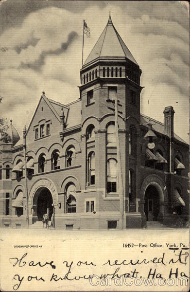 Post Office York Pennsylvania