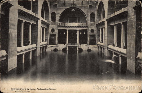 Swimming Pool in the Casino St. Augustine Florida