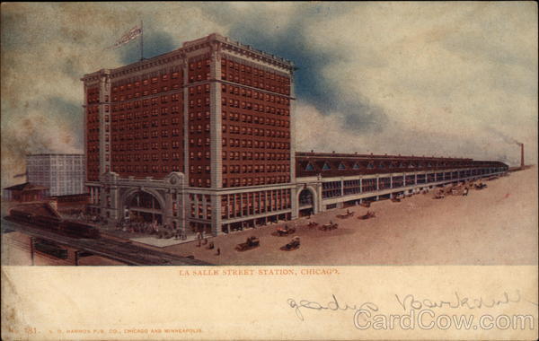La Salle Street Station in Chicago Illinois