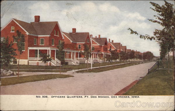 Officers Quarters, Ft. Des Moines Iowa