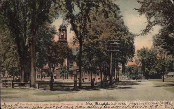 The Park and Opera House Claremont New Hampshire
