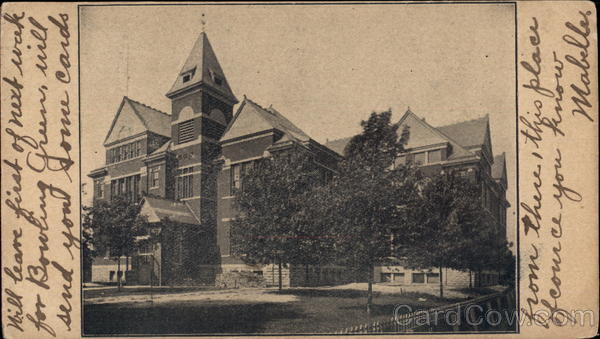 Large Brick Building North Baltimore Ohio