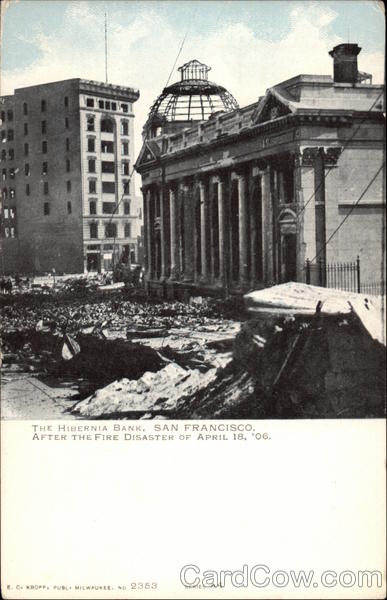 The Hibernia Bank San Francisco California
