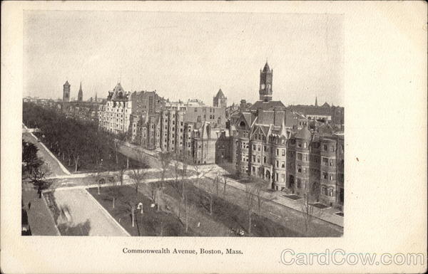 Commonwealth Avenue Boston Massachusetts