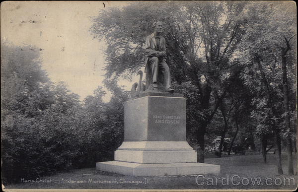 Hans Christian Andersen Monument Chicago Illinois